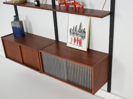 Image 1 of Librería de teca, diseño danés, años 60, producción: Dinamarca