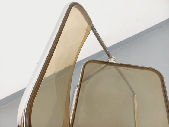 Image 1 of Chaise pliante vintage Plia de Giancarlo Piretti pour Castelli des années 60 70 en chrome et plexiglas fumé