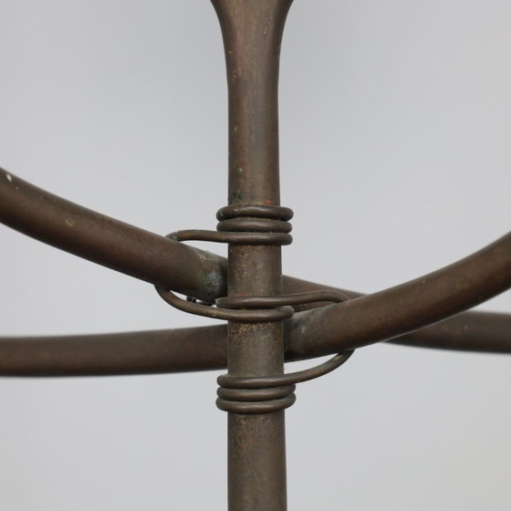 Image 1 of Unique Hand-Forged Floor Candelabra, Netherlands, c. 1925–1938