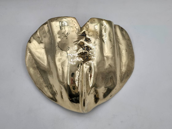 Image 1 of Wall lamps (4) Brutalist solid bronze David Marshall