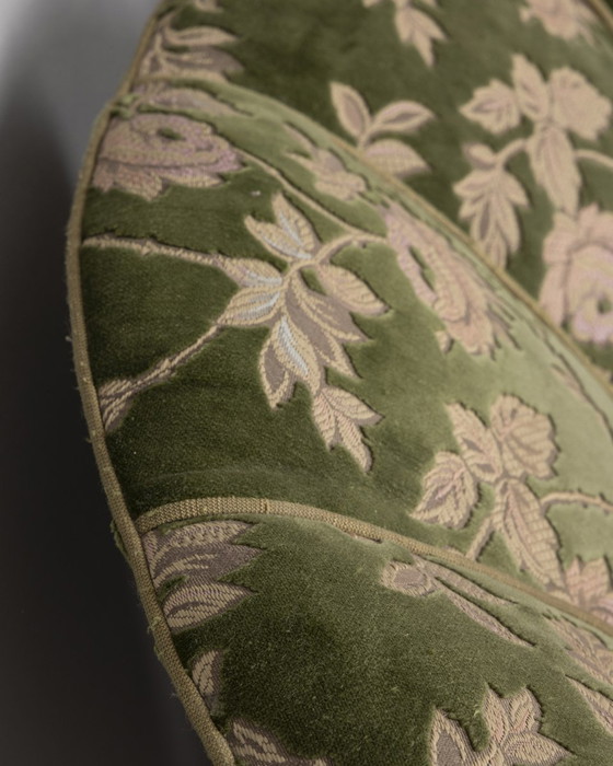Image 1 of  Page 1 of 9 Paire de fauteuils vintage des années 1950 en tissu floral design italien