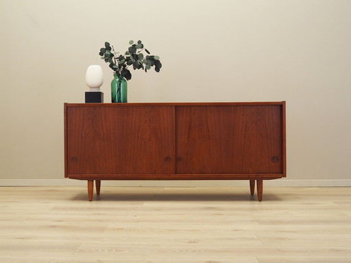 Sideboard aus Teakholz, dänisches Design, 1970er Jahre, Produktion: Dänemark
