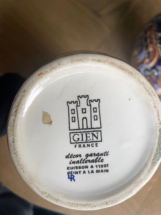 Image 1 of Set 3 Vazen Gien Renaissance Blue