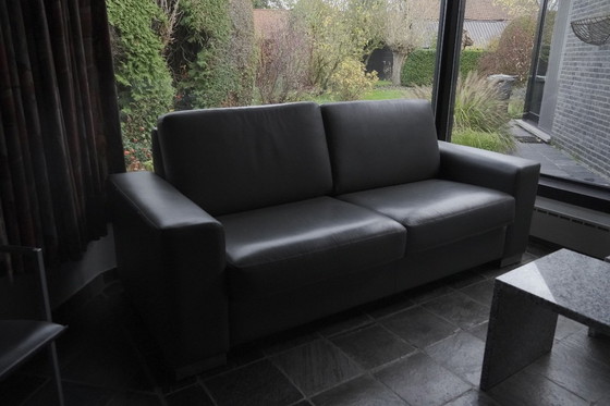 Image 1 of Lederen zetel