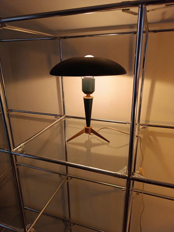 Lampe Vintage Louis Kalff Bijoux – Philips, Metal (photo 4 of 15)