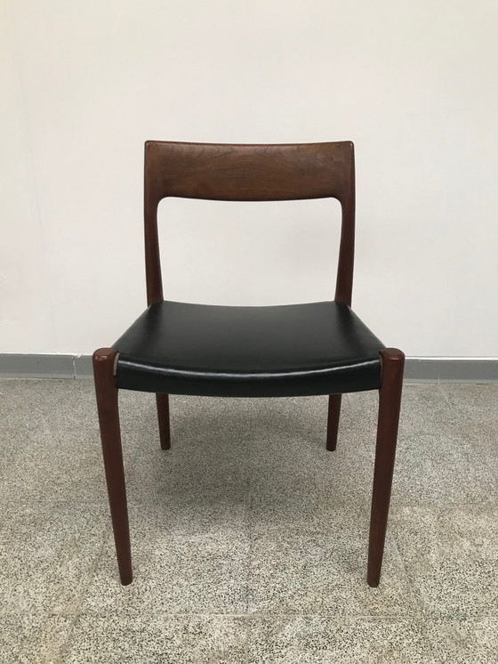 Image 1 of 2x Niel Otto Møller Model 77 Dining Chairs