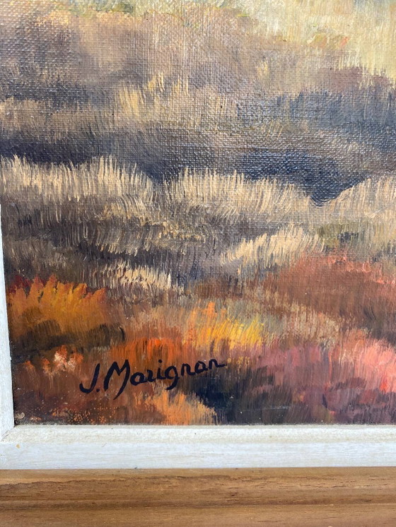 Wärterhütten von Jean Marignan – Gemälde & Zeichnungen, Canvas, Vintage (photo 6 of 14)
