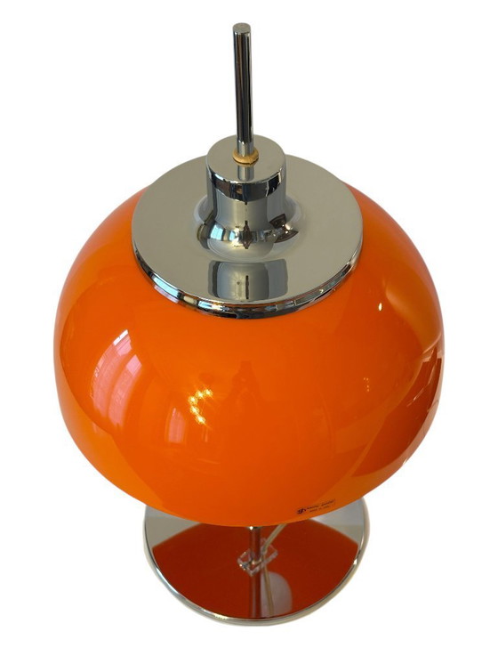 Image 1 of Faro-lamp van Harvey Guzzinni. Eerste editie 1970.