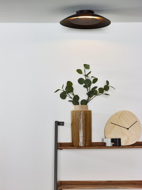 Lucide Foskal Ceiling Light - Ø 34.5 cm - LED - Black (photo 2 of 4)