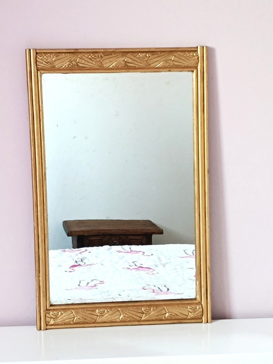 Image 1 of Wall mirror dating from the 50s
