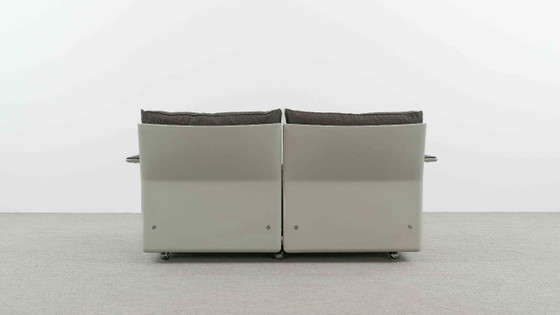 VITSOE SEATGROUP VAN DIETER RAMS, MODEL 620, EASYCHAIR+SOFA – Bankstel, Textile (photo 10 of 37)