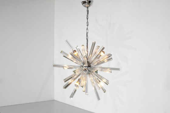 Image 1 of Sputnik pendant light in Murano glass, Italy.