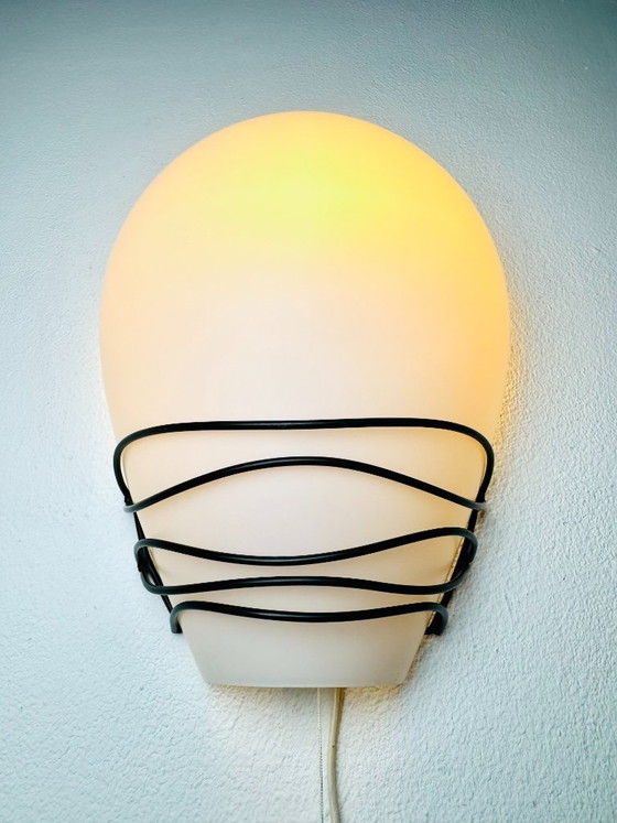 Model NX20 Wall Lamps by Louis Kalff for Philips, The Netherlands, 1950s – Wall lights, Glass (photo 6 of 7)