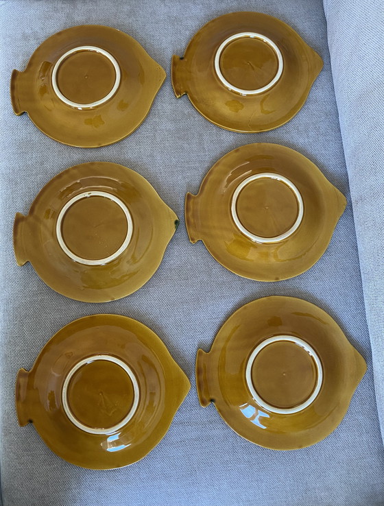 Image 1 of Servizio pesce d'epoca francese Vallauris