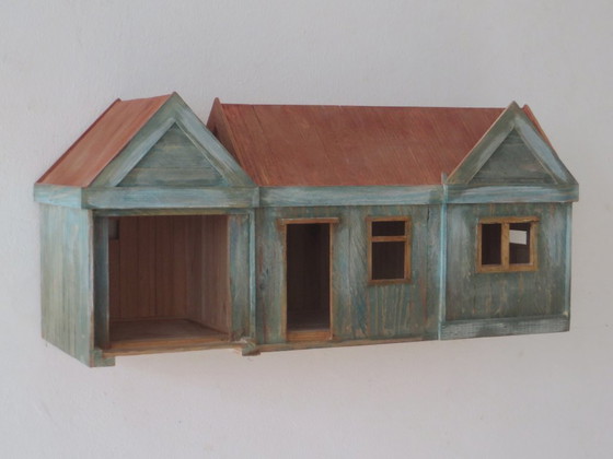 Eric van Solm - 'The Cottage' – Beeldhouwkunst, Wood, Hedendaags (photo 3 of 8)