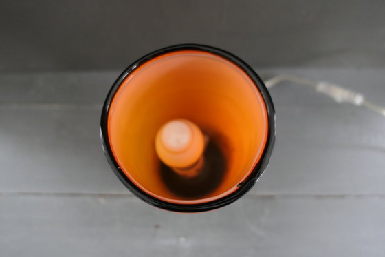 Image 1 of Vintage Eglo glazen tafellamp cilinder