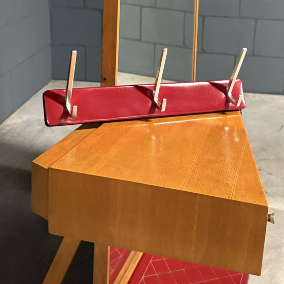 Image 1 of Specchio vintage su ruote – anni '60