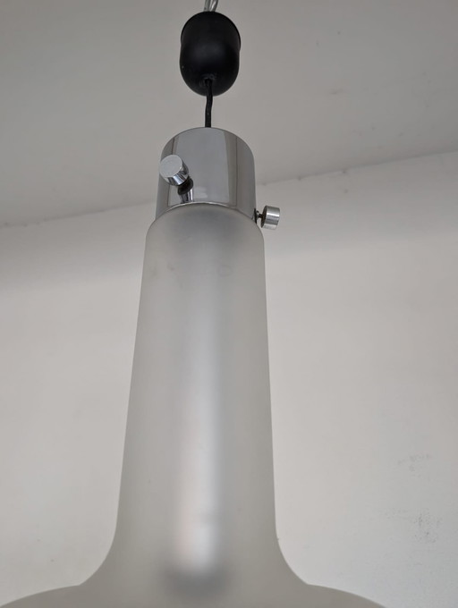 Konvexe Hängeleuchte von Cierre Lampadari, 1970er Jahre