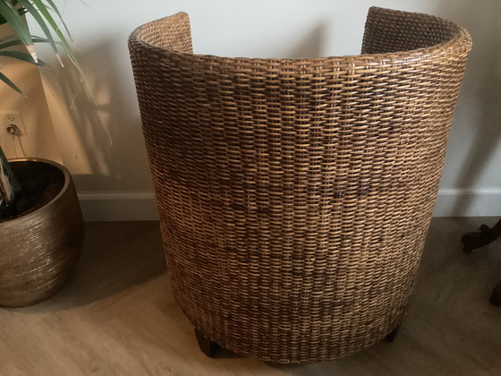 Image 1 of 2 BIRMA RIET ROTAN FAUTEUILS