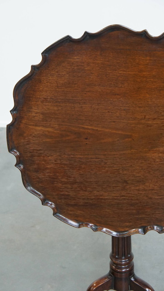 Image 1 of Antigua mesa de vino/mesa auxiliar inglesa del siglo XIX