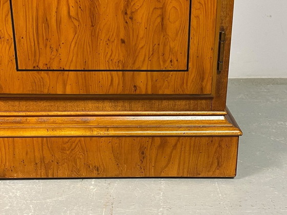 Drexel Heritage Mobile bar / Credenza buffet Campaign anni '70 – Piano scorrevole estensibile. USA, anni (photo 8 of 24)
