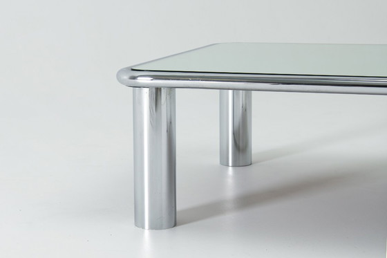 Image 1 of Sesann Mirrored Coffee Table - Gianfranco Frattini for Cassina