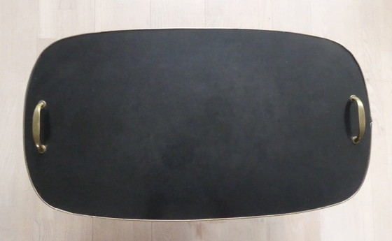 Image 1 of Beistelltisch Ilse Möbel 50er Jahre Resopalplatte UK2aeb