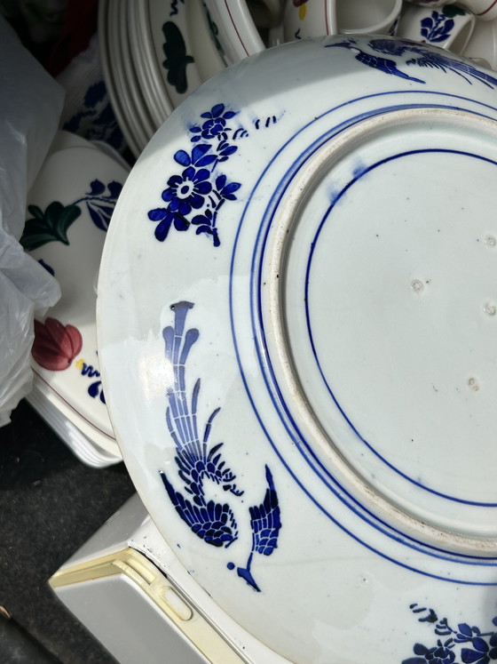 Image 1 of Japans Antiek Imari bord 30 centimeter uit 1868-1910