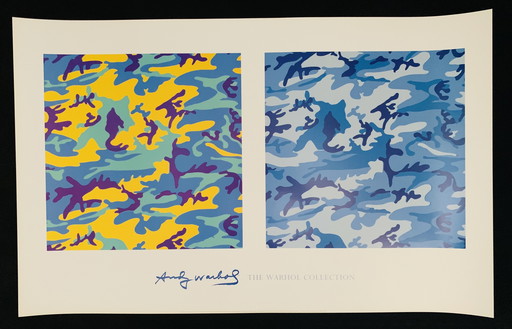 Andy Warhol, Gesigneerd Met Registratie In Impressum Copyright 'De Andy Warhol Foundation For The Visual Arts, Inc.' Offsetlitho