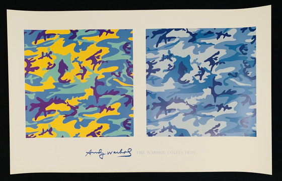 Image 1 of Andy Warhol, Gesigneerd Met Registratie In Impressum Copyright 'De Andy Warhol Foundation For The Visual Arts, Inc.' Offsetlitho