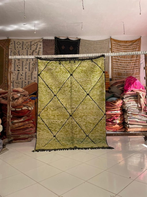 Tapis marocain artesanal en laine 250cmx200cm