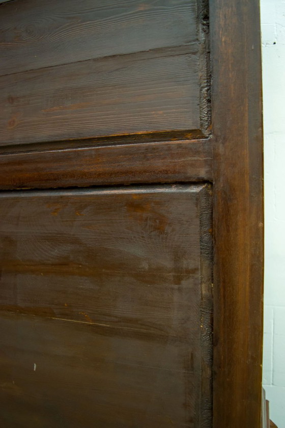 Image 1 of Trumeau holandés del siglo XX de nogal con incrustaciones de arce, Países Bajos, 1950