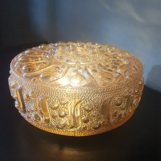 Image 1 of Applique/plafonnier vintage - Nacre - Glashütte Limbourg