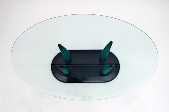 Image 1 of Vintage Italian Murano Glass Coffee Table by Seguso, 1989