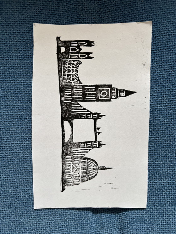 Image 1 of Linograbado del calendario 2026