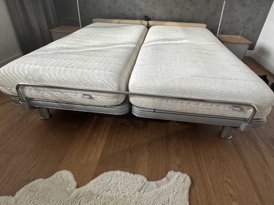 Auping Royal double bed 180 × 200 cm – electrically adjustable complete set – Metal, Wood (photo 6 of 15)
