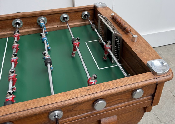 Bonzini B53 Foosball Table – 1950s – Collector's Item – Decorative Objects, Wood (photo 6 of 15)