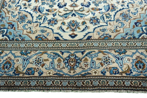 Image 1 of Handgeknüpfter Kashan Kork Orientteppich – 341 x 240 cm