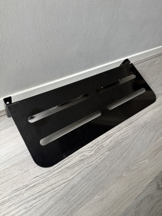 Image 1 of Bony Design Edelstahl-Garderobenständer mit 5 Haken, Knöpfen und Hutablage