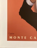 Originales Razzia-Kunstposter Monte Carlo Country Club – 1995 – signiert