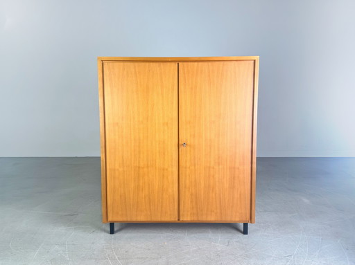 Midcentury cabinet WK Möbel walnut 1960s vintage chest of drawers