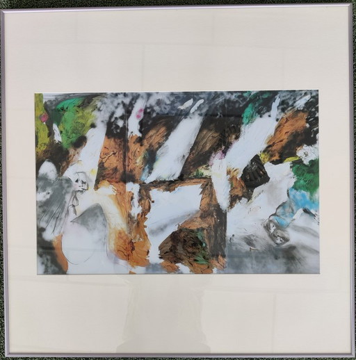 10 sérigraphies encadrées de Ger Lataster, prix total