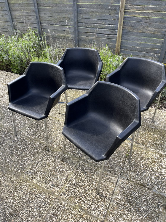 Image 1 of Lot De 4 Chaises Jp. Emonds