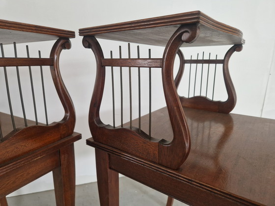 Image 1 of Mesas auxiliares art nouveau de arpa