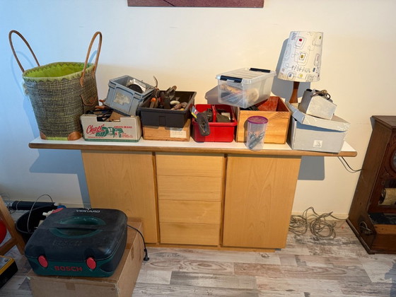 Dänisches Sideboard - Buchenschrank – Wood (photo 2 of 5)