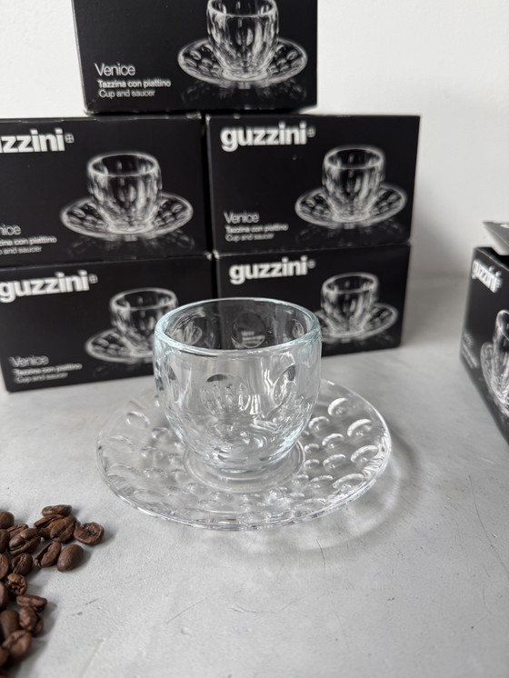 Image 1 of Guzzini Venice espresso cups set of 6 – new in box – Italian design
