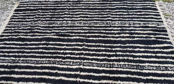 Image 1 of Hand-knotted Berber wool rug 242x165cm