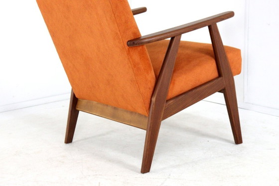 Image 1 of Vintage fauteuil 'Waalre' nieuw gestoffeerd