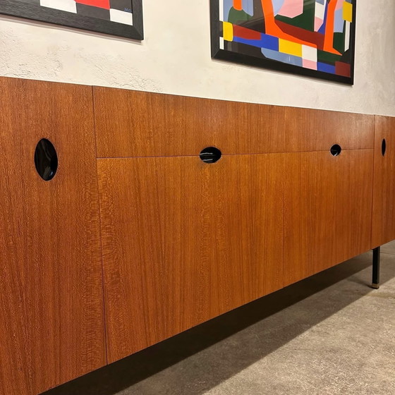 Image 1 of Aparador de teca de Paul Geoffroy, 1950