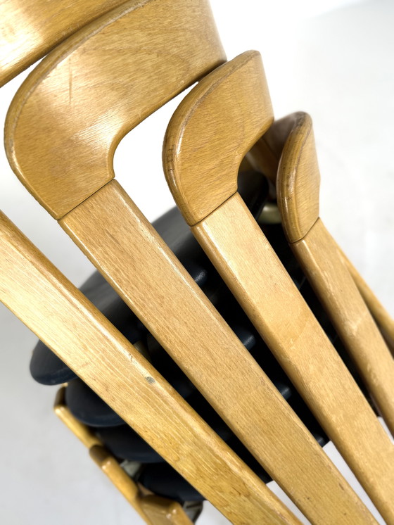 Image 1 of 4x Chaise Bruno Rey modèle 33, Kusch & co '70